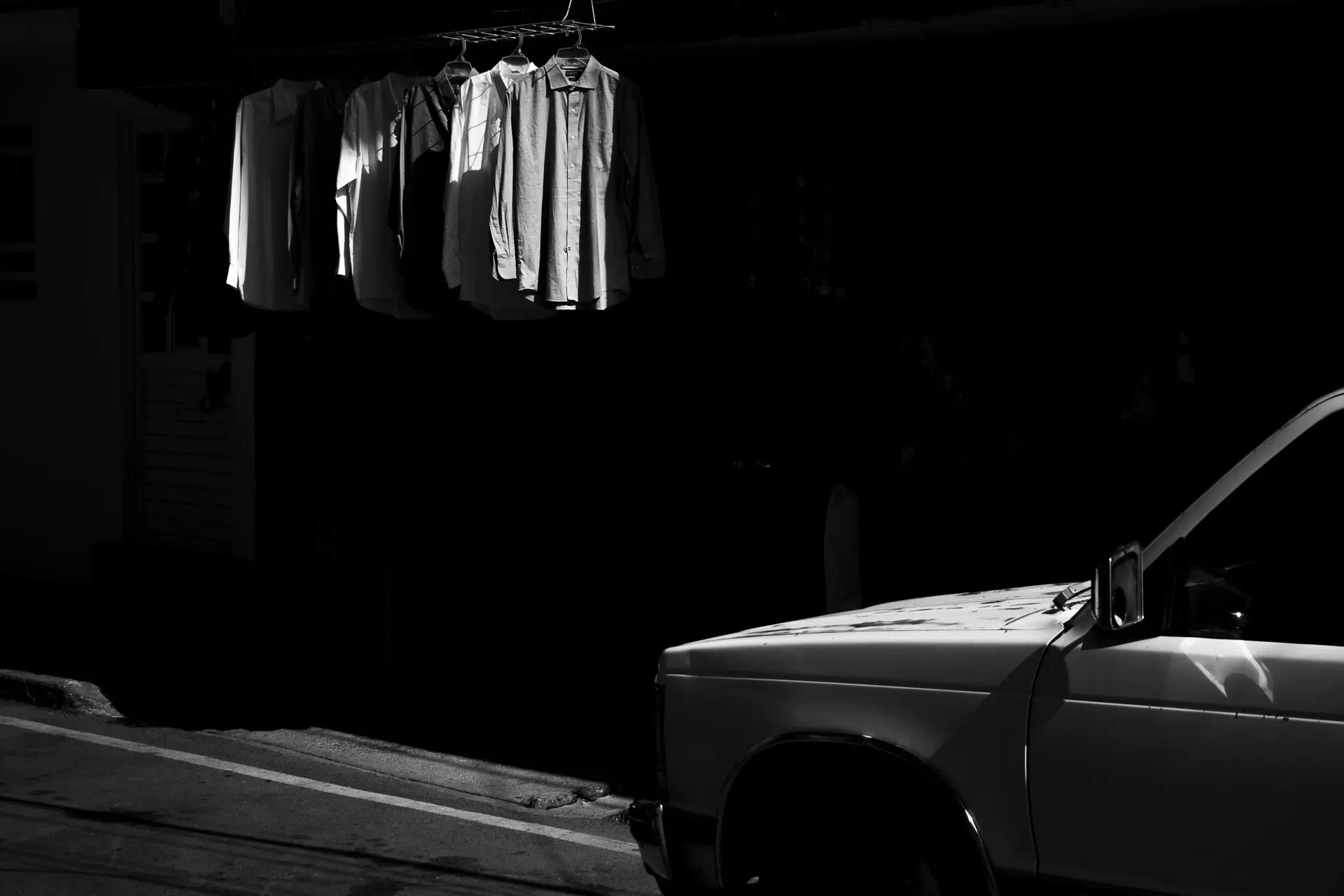 fotografía de calle minimalista